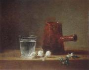 Jean Baptiste Simeon Chardin Chardin, tumbler with pitcher France oil painting artist